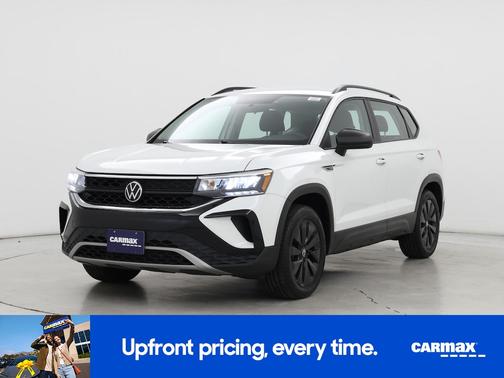 White 2022 Volkswagen Taos S