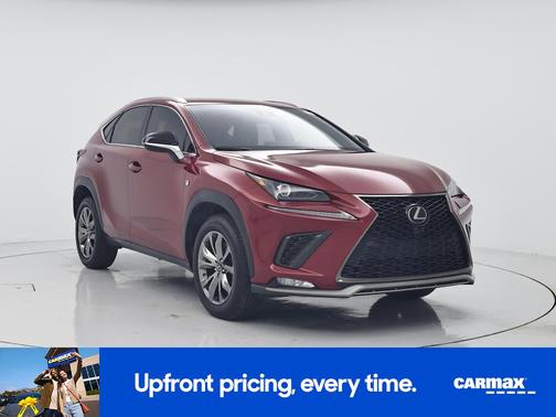 Red 2021 Lexus NX 300 F-Sport