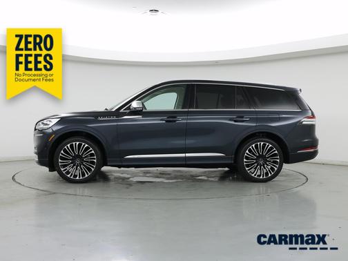 Blue 2020 Lincoln Aviator Black Label