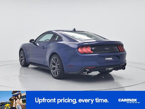 Blue 2023 Ford Mustang Ecoboost Premium