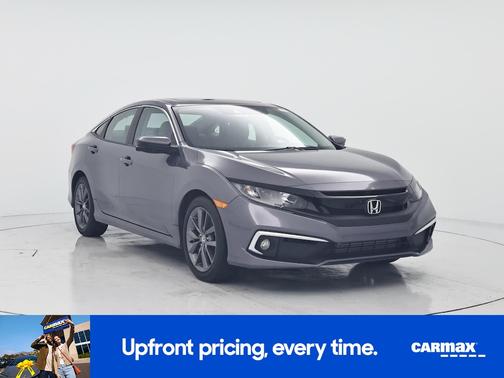 Gray 2021 Honda Civic EX