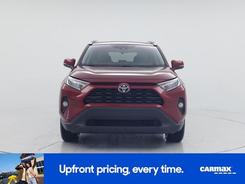 Red 2019 Toyota RAV4 XLE Premium