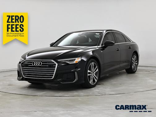 Black 2022 Audi A6 Premium Plus