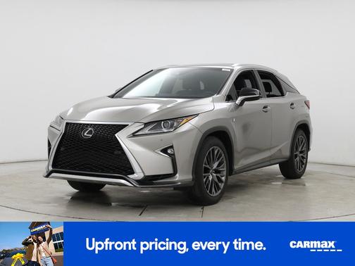 Gray 2018 Lexus RX 350 F-Sport