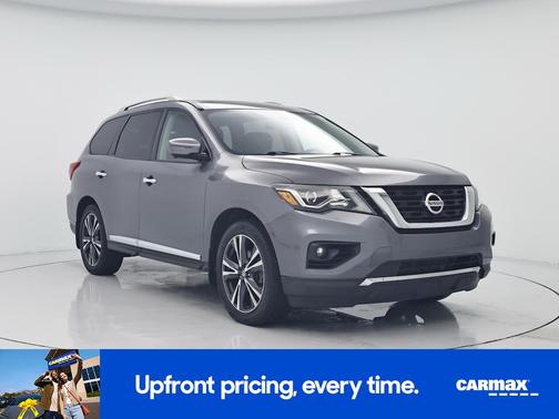 Gray 2020 Nissan Pathfinder Platinum