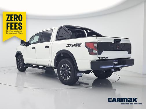 White 2024 Nissan Titan PRO-4X
