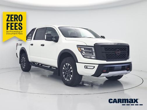 White 2024 Nissan Titan PRO-4X