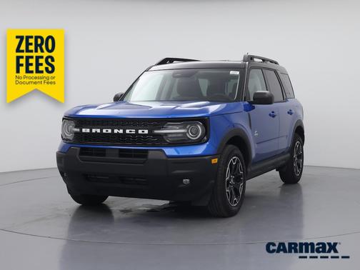 Blue 2025 Ford Bronco Sport Outer Banks