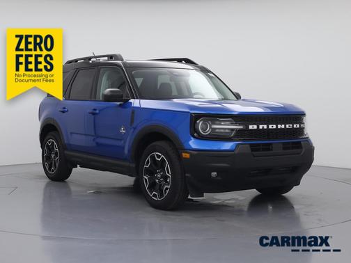 Blue 2025 Ford Bronco Sport Outer Banks