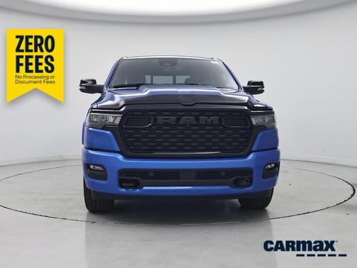 Blue 2025 RAM 1500 Bighorn