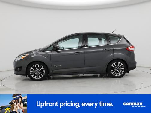 Gray 2017 Ford C-Max Energi Titanium Energi