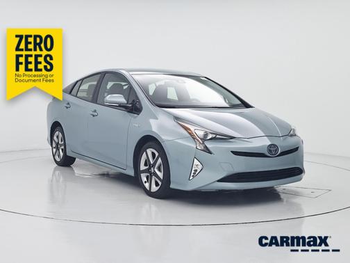 Blue 2016 Toyota Prius Four Touring