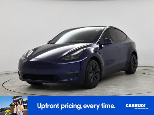 Blue 2024 Tesla Model Y Long Range