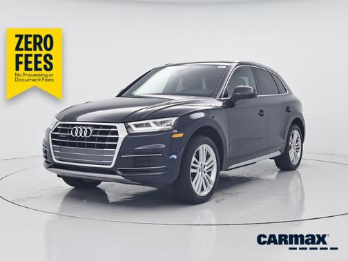 Blue 2019 Audi Q5 Premium Plus
