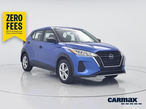 Blue 2022 Nissan Kicks S