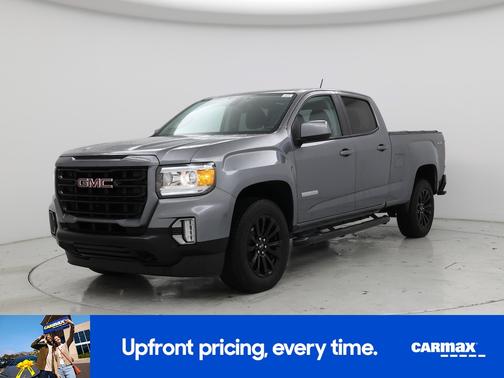 Gray 2021 GMC Canyon Elevation