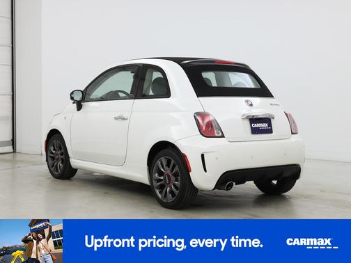 White 2019 FIAT 500C Pop