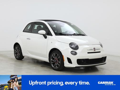 White 2019 FIAT 500C Pop