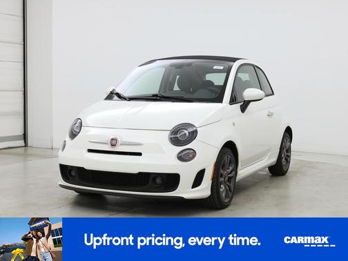 White 2019 FIAT 500C Pop
