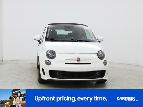 White 2019 FIAT 500C Pop