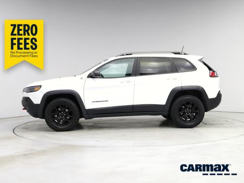 White 2019 Jeep Cherokee Trailhawk Elite