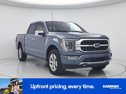 Blue 2023 Ford F-150 Platinum