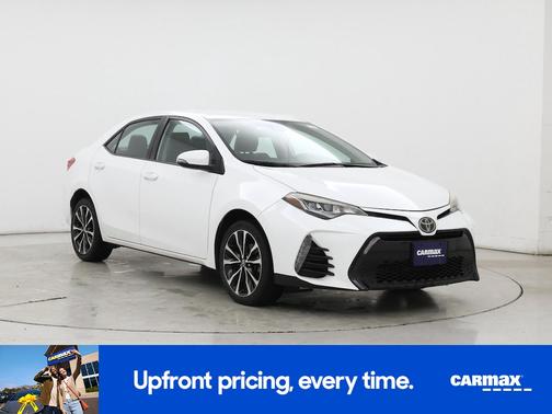 White 2018 Toyota Corolla SE