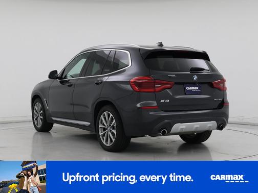 Black 2019 BMW X3 sDrive30i