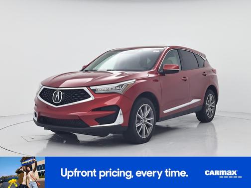 Red 2021 Acura RDX SH-AWD Technology