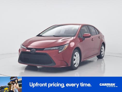 Red 2020 Toyota Corolla LE