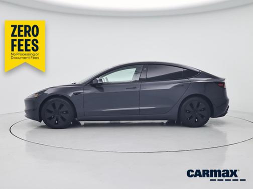 Gray 2025 Tesla Model 3 Long Range