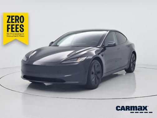 Gray 2025 Tesla Model 3 Long Range
