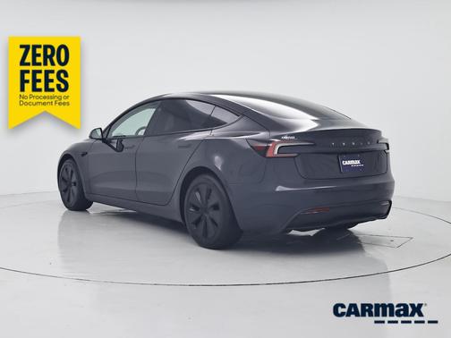 Gray 2025 Tesla Model 3 Long Range