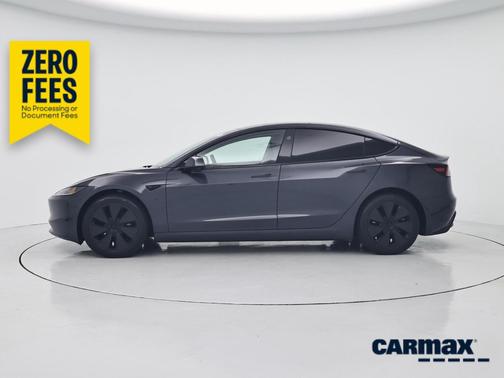 Gray 2025 Tesla Model 3 Long Range