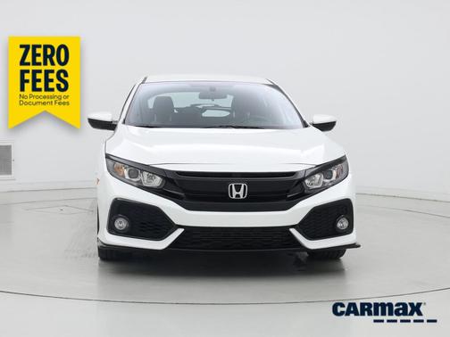 White 2018 Honda Civic Sport