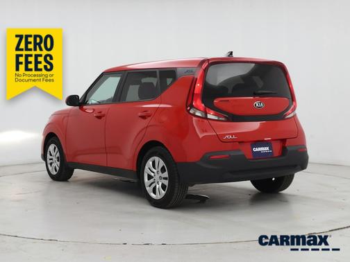 Red 2021 Kia Soul LX