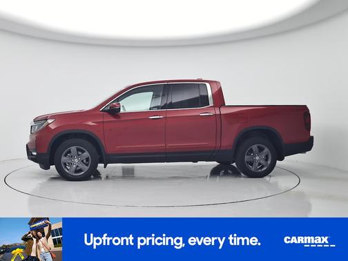 Red 2023 Honda Ridgeline RTL-E