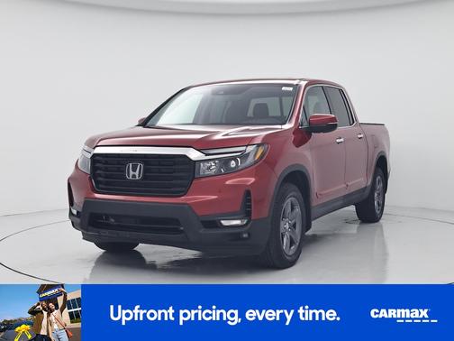Red 2023 Honda Ridgeline RTL-E