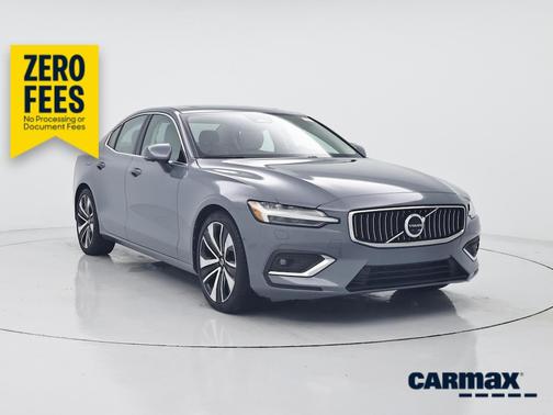 Gray 2023 Volvo S60 B5 Ultimate Bright Theme