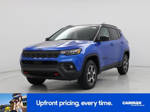 Blue 2022 Jeep Compass Trailhawk