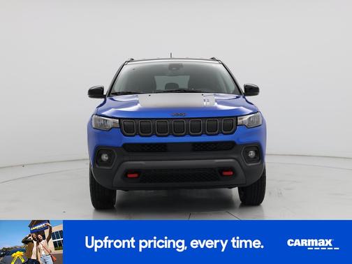 Blue 2022 Jeep Compass Trailhawk