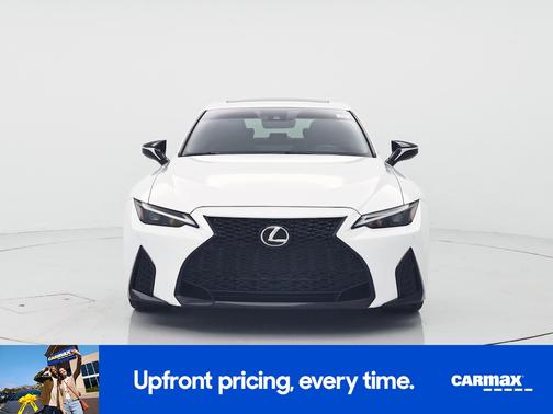 White 2022 Lexus IS 350 F-Sport
