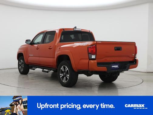 Orange 2018 Toyota Tacoma TRD Sport
