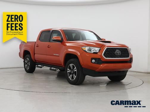 Orange 2018 Toyota Tacoma TRD Sport