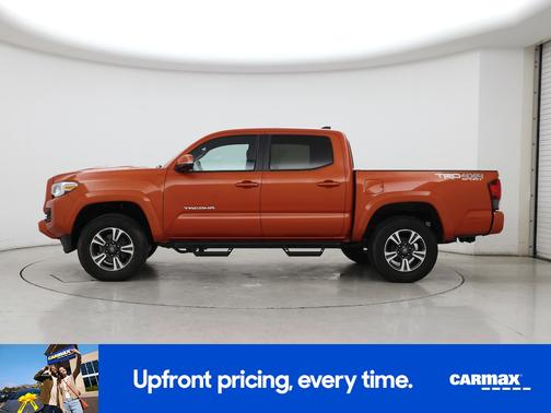 Orange 2018 Toyota Tacoma TRD Sport