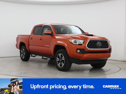 Orange 2018 Toyota Tacoma TRD Sport