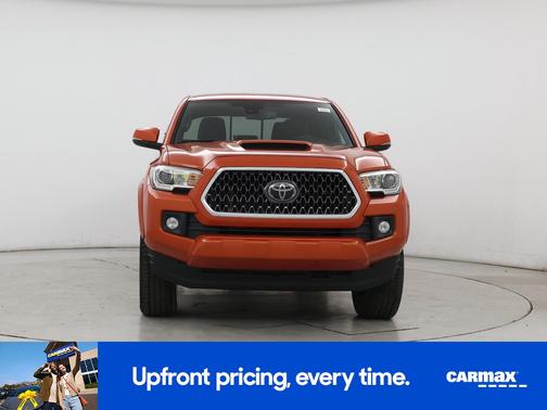 Orange 2018 Toyota Tacoma TRD Sport