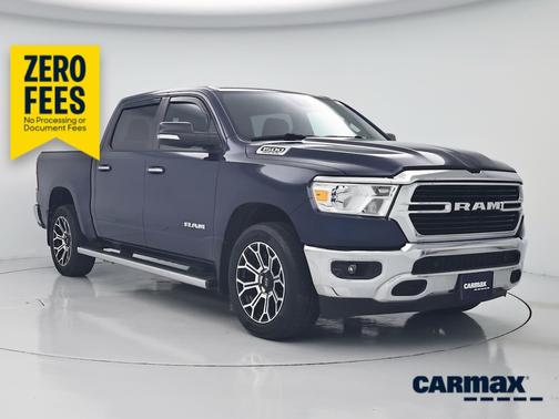 Blue 2019 RAM 1500 Bighorn