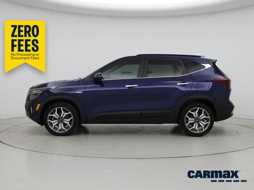 Blue 2021 Kia Seltos SX
