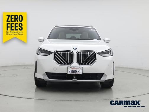 White 2025 BMW X3 xDrive30